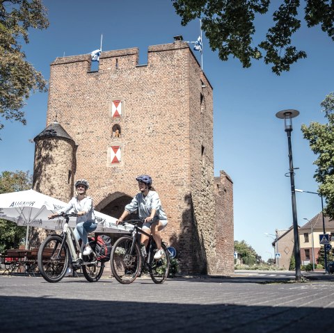 Radfahrer in Zülpich, © Dennis Stratmann