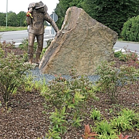 Schmugglerstatue Mützenich, © Jaqueline Huppertz