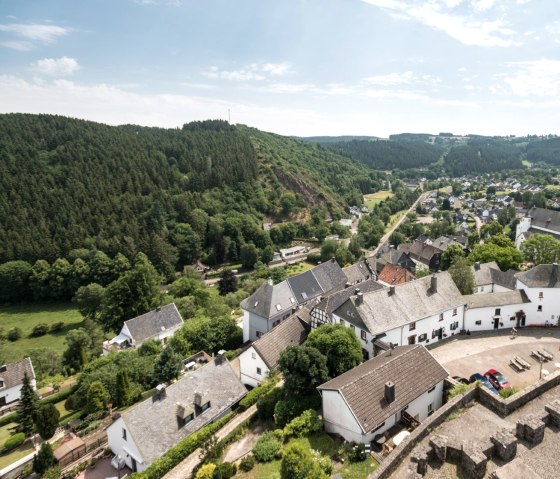 View from Reifferscheid castle tower, © Eifel Tourismus GmbH/D. Ketz