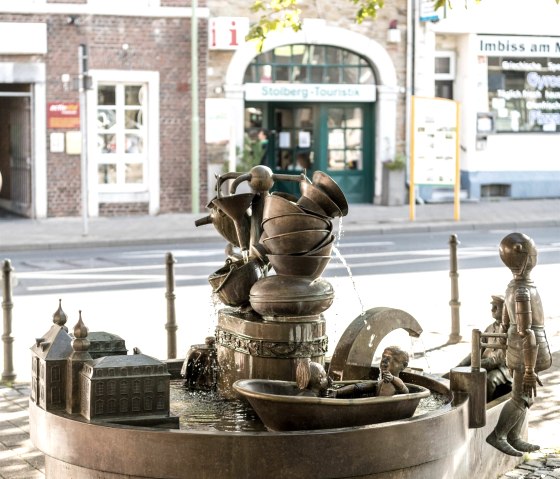 Galminusbrunnen gegenüber der Stolberg Touristik, © Dominik Ketz