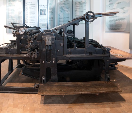 Historische Maschinen, © Druckereimuseum Weiss