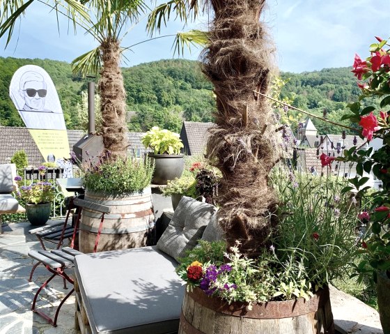 Terrasse, © Boutique Hotel LANDHAUSZEIT & Nordeifel Tourismus GmbH