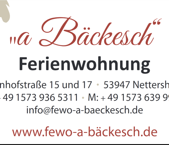 LOGO, © Nordeifel Tourismus GmbH & Ferienwohnung a Bäckesch 17