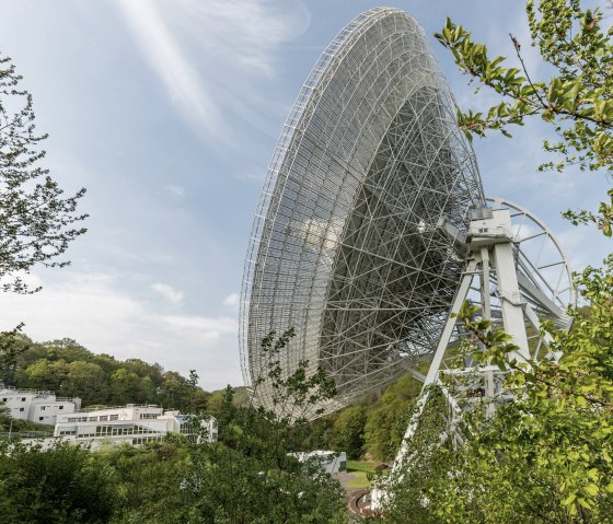 Radioteleskop Effelsberg, © Eifel Tourismus GmbH, AR - shapefruit AG
