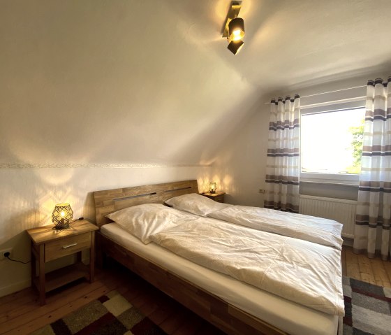 Schlafzimmer mit Doppelbett, © Rureifel Tourismus e.V.