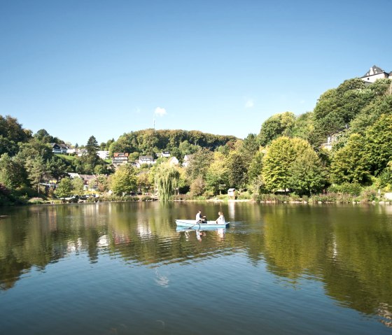 Der Weiher in Blankenheim auf dem Eifelsteig, © Eifel Tourismus/D. Ketz