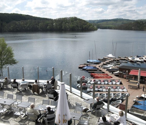 Gastronomy and landing stage