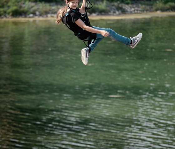 Flying Fox over the Seepark Zülpich, © faszinatour