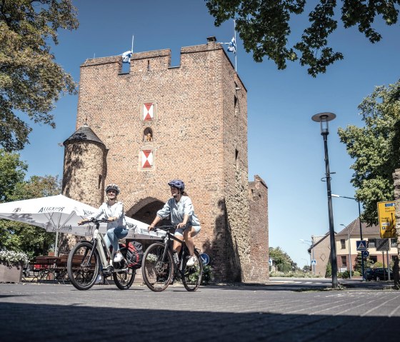 Radfahrer in Zülpich, © Dennis Stratmann