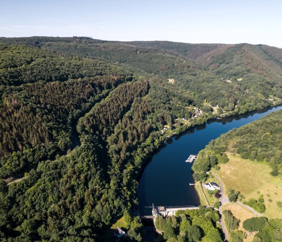 Blick auf das Rurstaubecken bei Heimbach, © Tourismus NRW e.V.