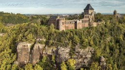 Blick auf Burg Nideggen, © Eifel Tourismus GmbH, Dominik Ketz