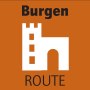 Wegmarkierung Wanderweg Burgen-Route