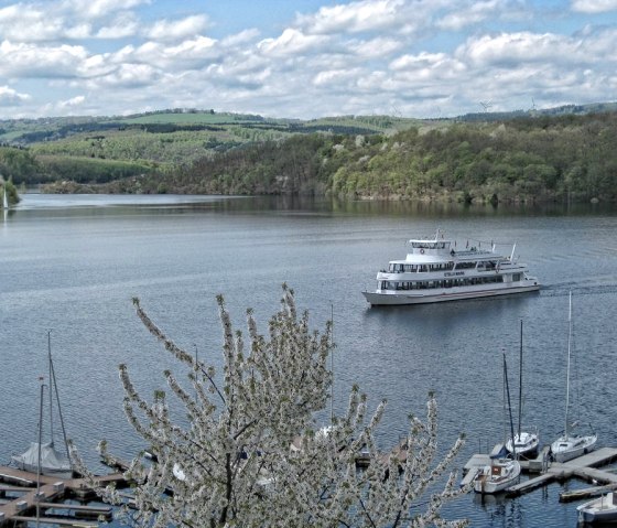 View of the lake