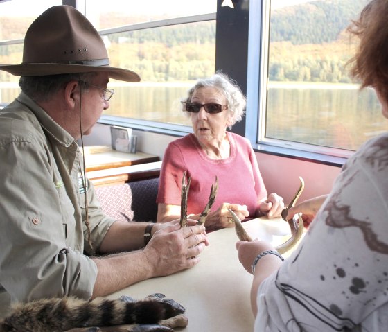 Ranger auf dem Schiff