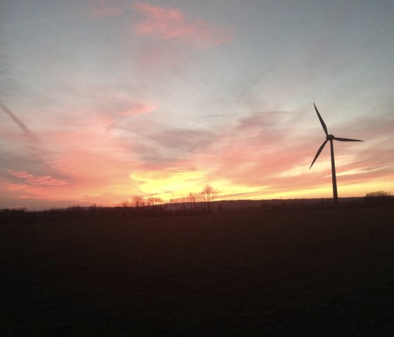 Sonnenuntergang im Winter, © kph &  Nordeifel Tourismus GmbH