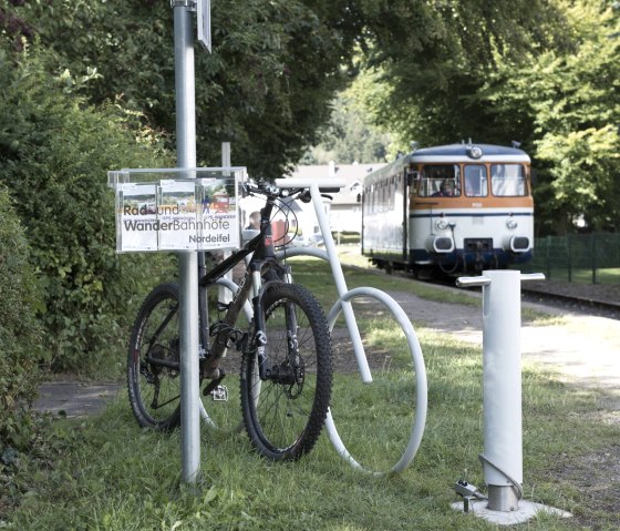 Rad- und Wanderbahnhof Olef, © Roman Hövel