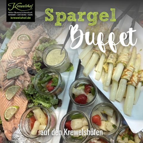 Spargel-Buffet, © Krewelshof