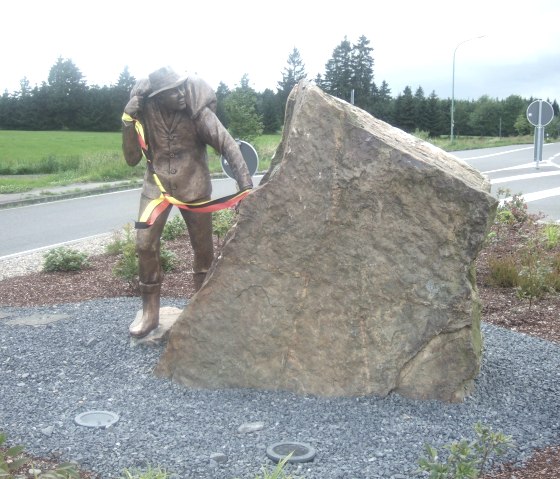 Schmuggler Denmal in Mützenich, © Klaus Gehlen