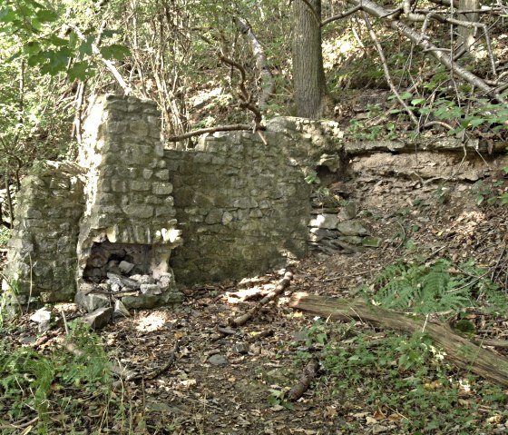 Eine Ruine entlang des Entdeckungspfads, © Karl-Heinz Rosenzweig, Der-eifelyeti.de, © Der-eifelyeti.de