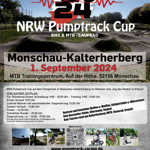 NRW Pumtrack Cup Poster, © Axel Volkmer
