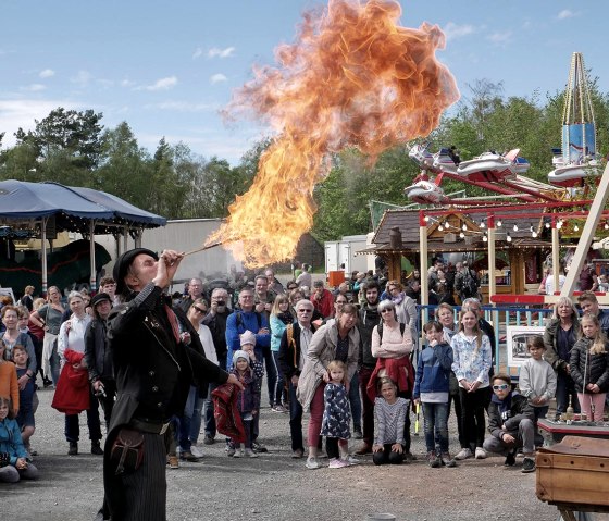 Jahrmarkt anno dazumal, © Hans-Theo Gerhards//LVR-Freilichtmuseum Kommern