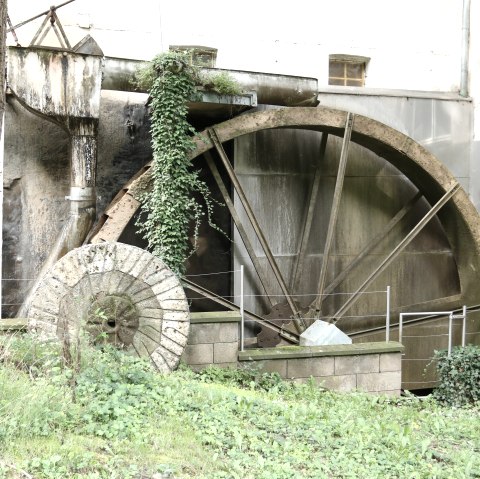 Mühlrad der Hauserbachmühle, © Hauserbachmühle