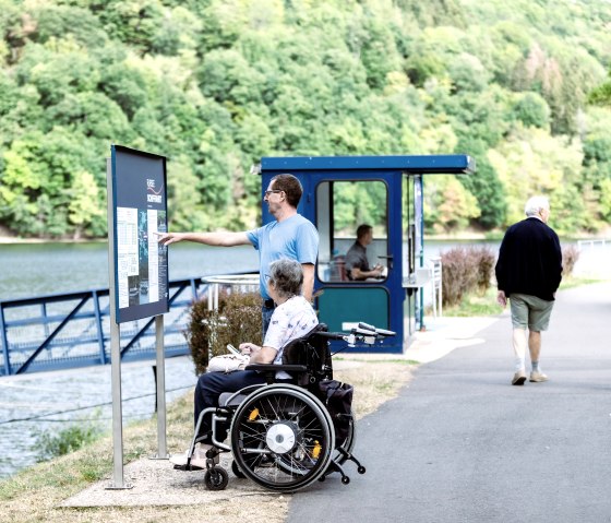 Anlegestelle Einruhr - barrierefrei, © Fotoagentur Wolf, freiheitswerke