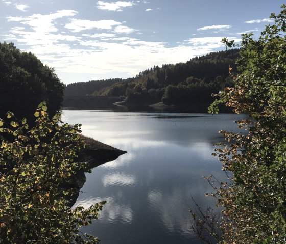 Stausee 01.10.2017, © Gemeinde Hellenthal