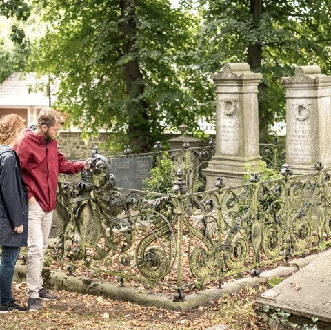 Kupfermeisterfriedhof Grabstätte, © Fotos: Dominik Ketz / Stolberg-Touristik