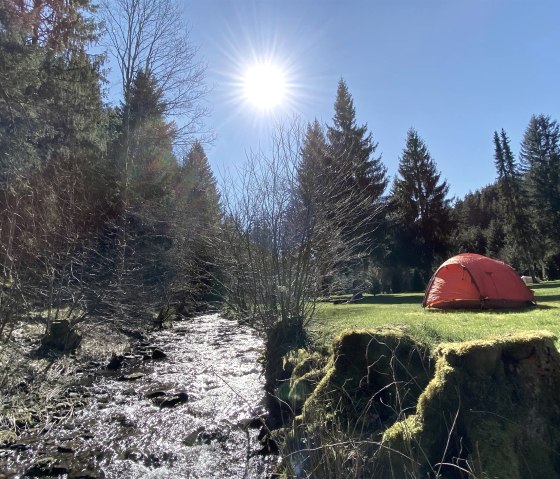 Naturcamping an der Oberprether Mühle, © Oberprether Mühle UG