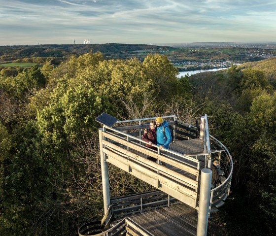 Aussichtplattform auf dem Turm, © Eifel Tourismus GmbH, Dominik Ketz