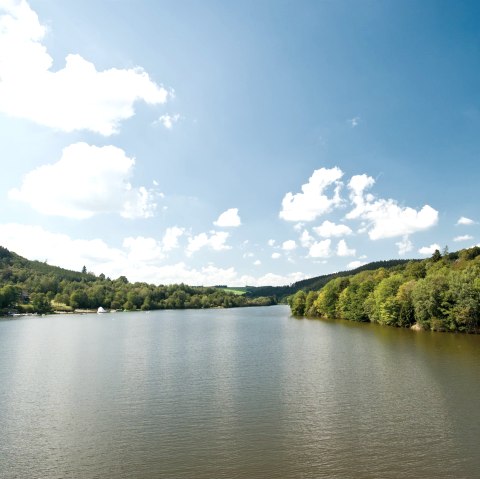 Blick auf den Kronenburger See, © Eifel Tourismus GmbH, D. Ketz