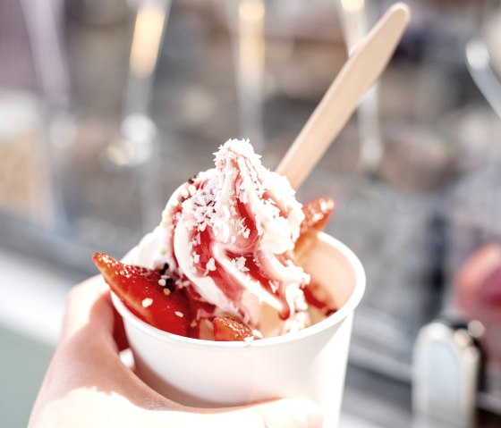 Frozen Yoghurt, © Lemonpie Eventcatering