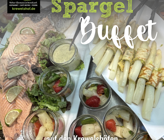 Spargel-Buffet, © Krewelshof